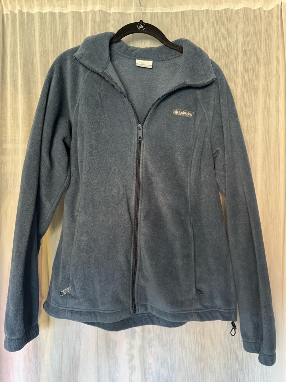 Columbia Women's Zip-Up Teddy Fleece Jacket in Slate Blue